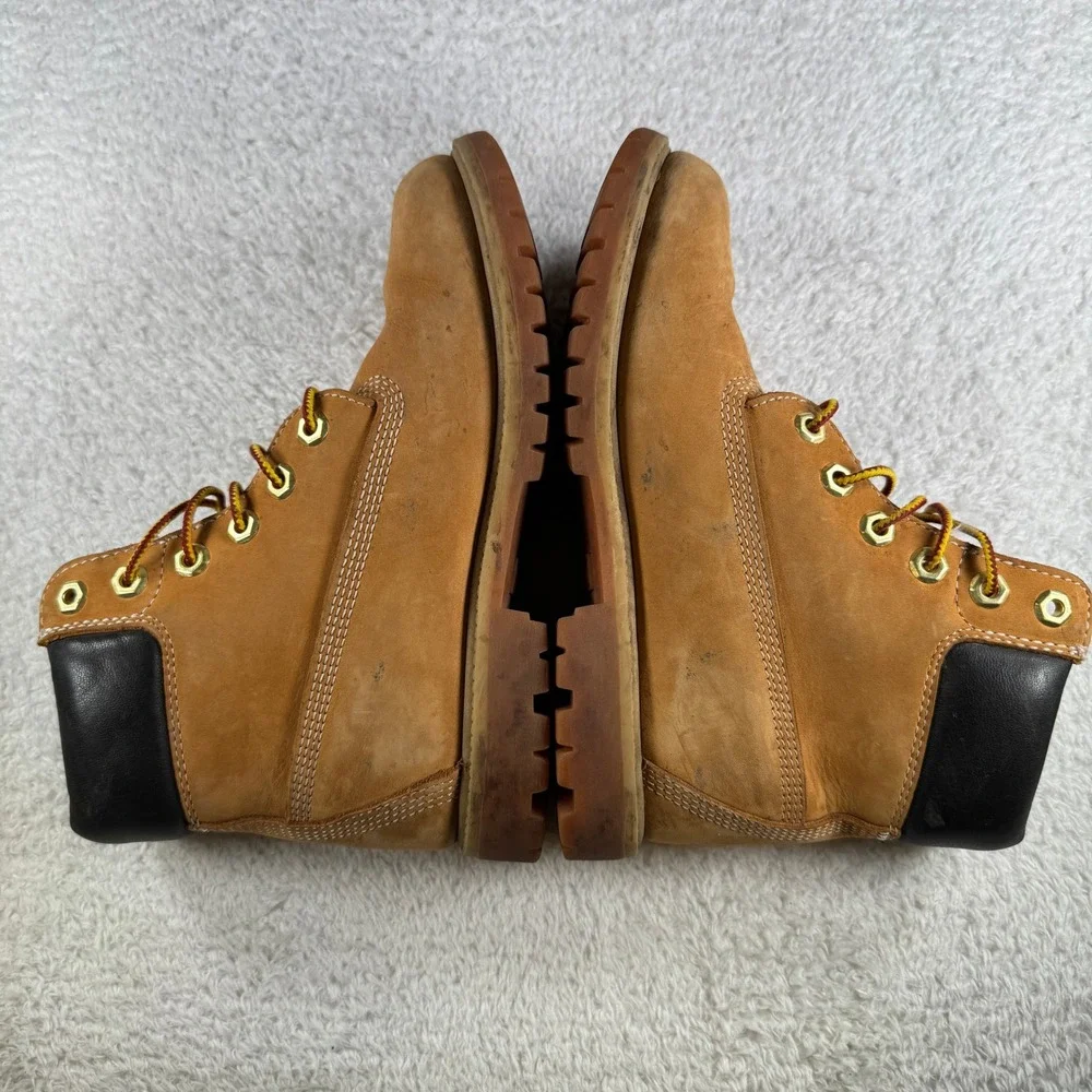 Timberland 6 Inch Premium Waterproof Boots Wheat Nubuck Leather 6.5 M / 8 W